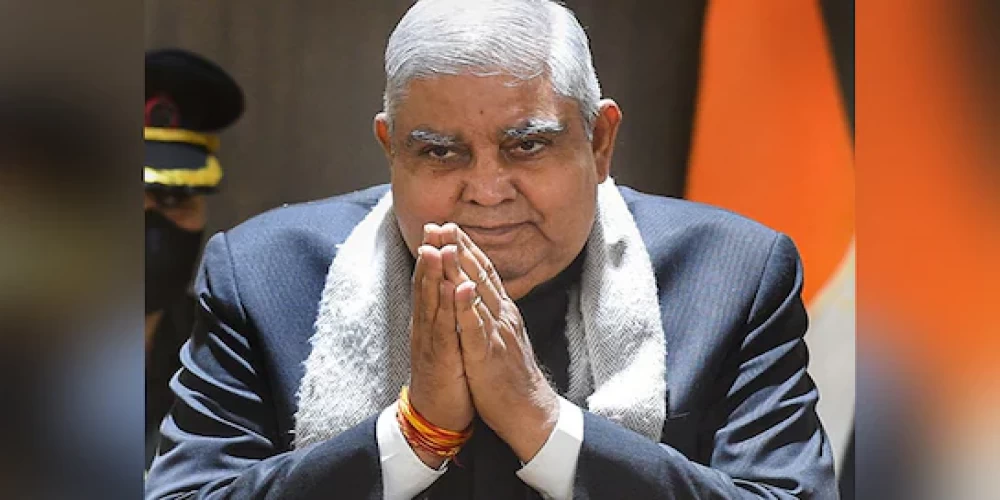 Jagdeep Dhankhar resigns as Vice President of India citing health reasons